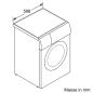 Preview: Siemens Waschmaschine links WM6HXE90CH
