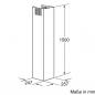 Preview: Bosch Kaminverlängerung 1500 mm DHZ1235