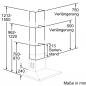 Preview: Siemens Kaminverlängerung 500 mm LZ12240