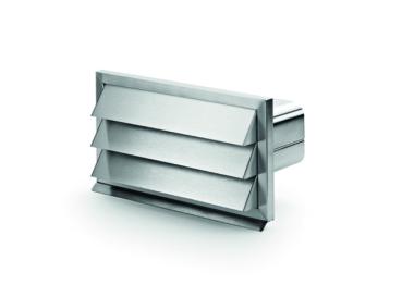 V-Zug Wetterschutzgitter Edelstahl mit Rückstauklappe 1030590