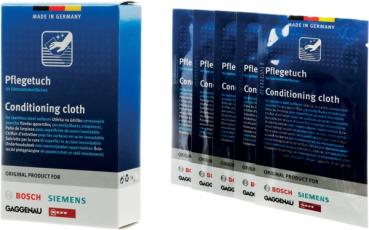 Bosch Pflegetücher für Edelstahloberflächen 00312007