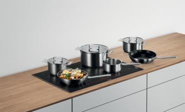 Bosch Kochgeschirr-Set Edelstahl HEZ9SE060