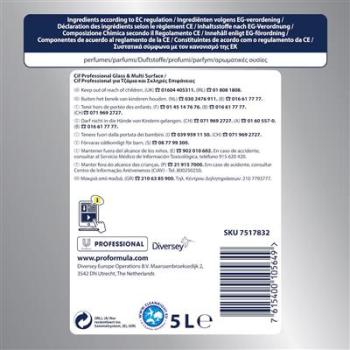 Cif ProFormula Professional Fenster- & Oberflächenreiniger 5L