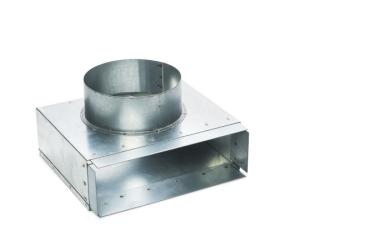 V-Zug Umlenkstück auf Flachkanal Stutzen H42079