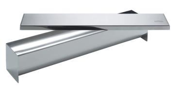V-Zug Terrinenform Edelstahl halbrund K27623