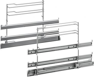 Siemens Teleskopauszug 2-fach + Clip-Auszug Edelstahl HZ538S00