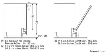 Siemens Klappscharnier SZ73010