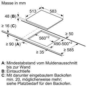 Bosch Kochfeld PKF645FP2C