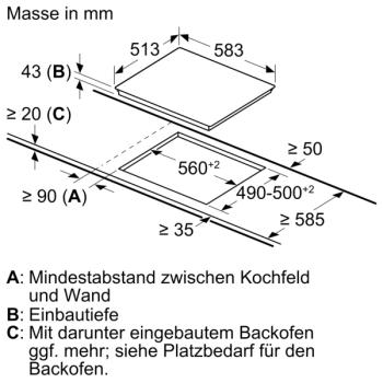 Bosch Kochfeld NKF645GA2C