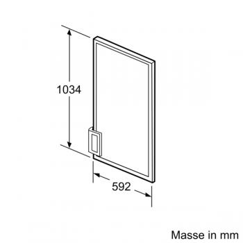 Siemens Türfront KF30ZAX0