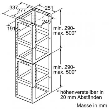 Bosch Montageturmverlängerung DHZ1253