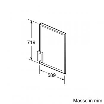 Siemens Türfront KF20ZAX0