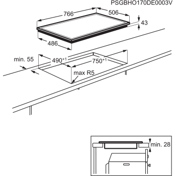 Electrolux Kochfeld GK78CCN